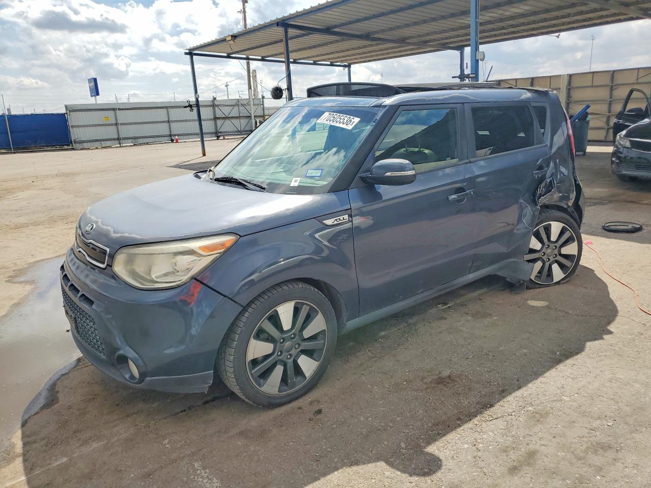 2014 KIA SOUL TOP(EXCLAIM) — Front 3/4