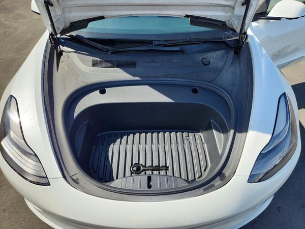 2022 TESLA MODEL 3 — Engine bay