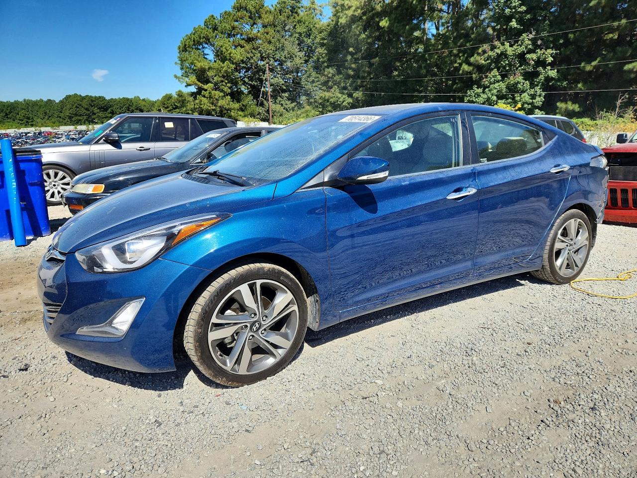 2014 HYUNDAI ELANTRA GLS (Middle) — Front 3/4