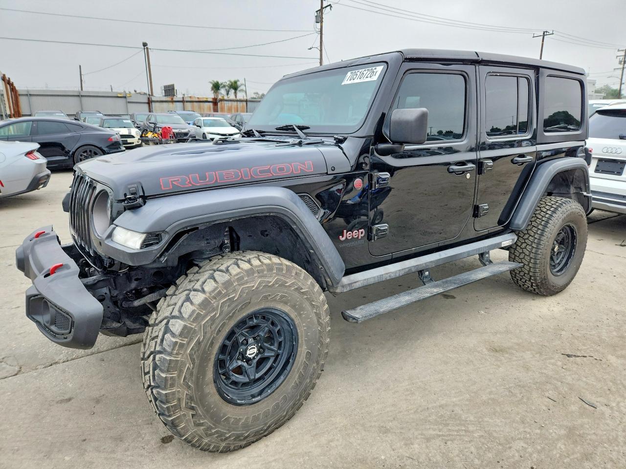 2021 JEEP WRANGLER UNLIMITED Unlimited Rubicon — Front 3/4