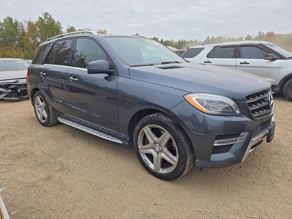 2013 MERCEDES-BENZ ML ML350 4-MATIC — Passenger 3/4