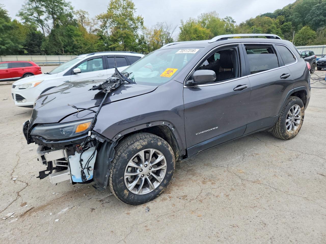 2021 JEEP CHEROKEE Altitude, Latitude Lux — Front 3/4