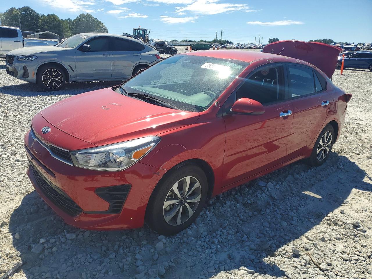 2021 KIA RIO LX, S — Front 3/4