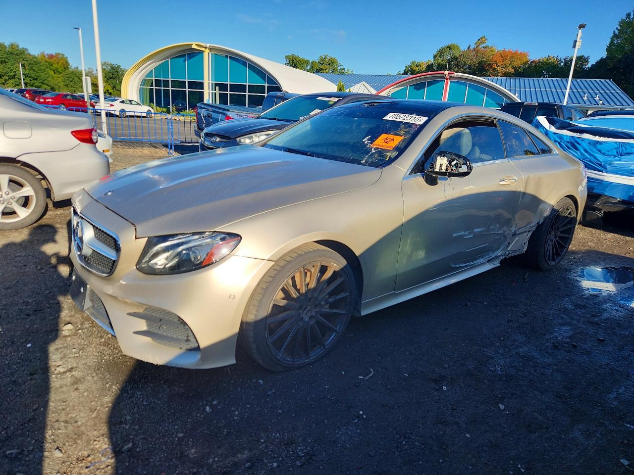 2019 MERCEDES-BENZ E-CLASS E450 — Front 3/4