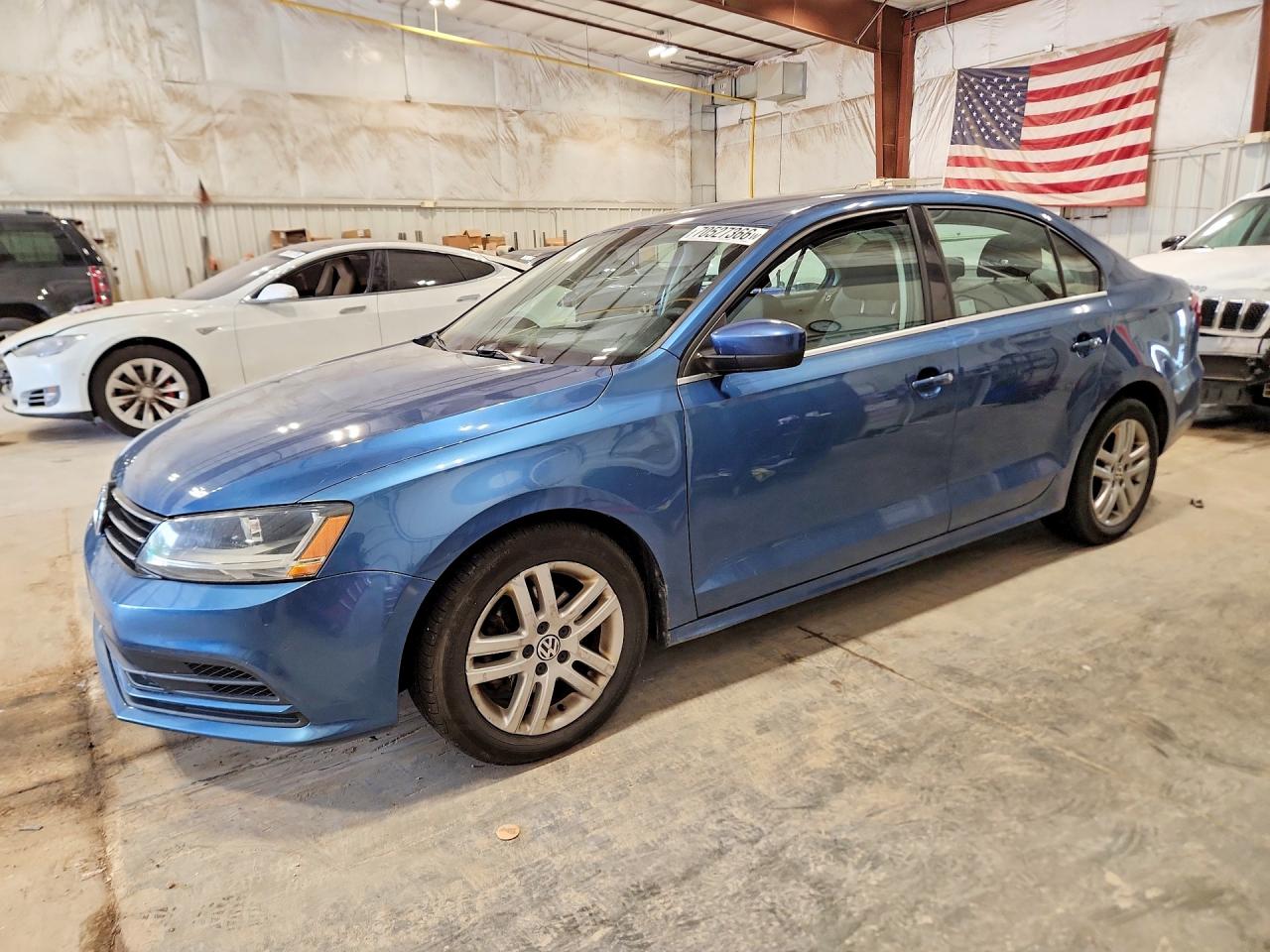 2017 VOLKSWAGEN JETTA S — Front 3/4