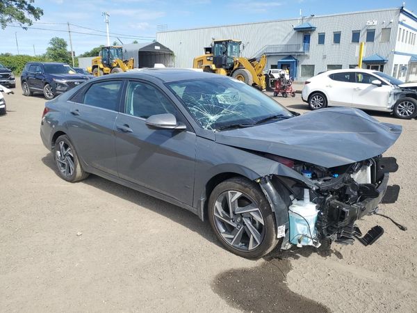 2025 HYUNDAI ELANTRA Limited — Passenger 3/4