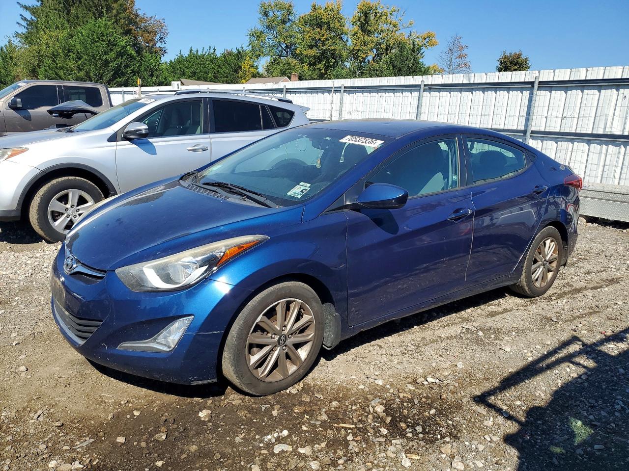 2015 HYUNDAI ELANTRA GLS(Middle) — Front 3/4