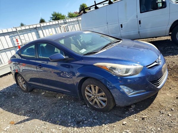 2015 HYUNDAI ELANTRA GLS(Middle) — Passenger 3/4