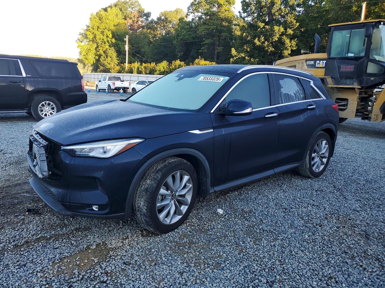 2021 INFINITI QX50 Luxe — Front 3/4