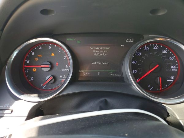 2019 TOYOTA CAMRY XSE — ODOM