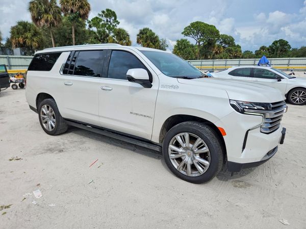 2021 CHEVROLET SUBURBAN High Country — Passenger 3/4