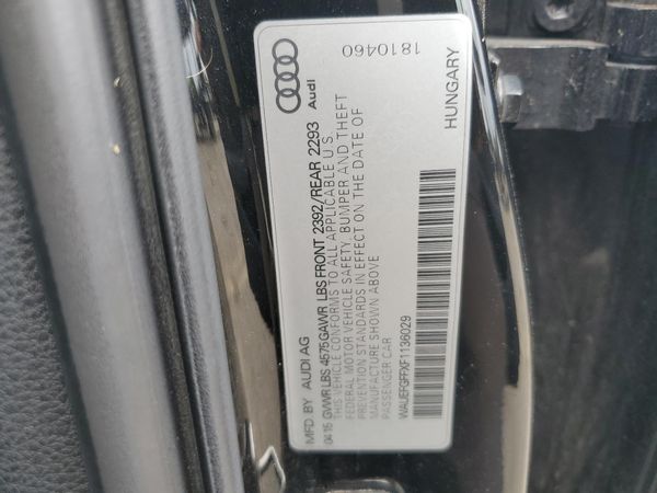 2015 AUDI A3 quattro Premium Plus