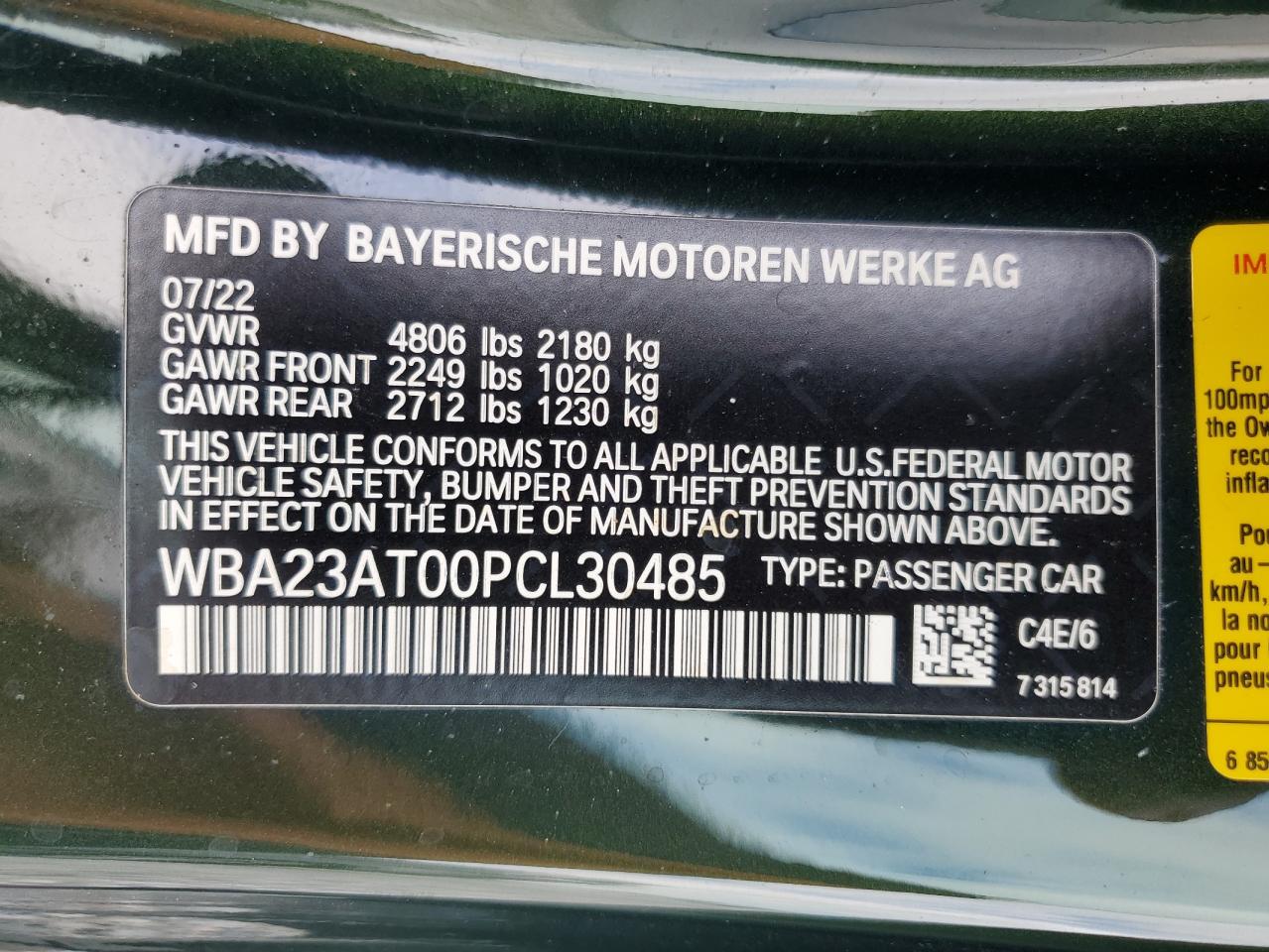2023 BMW 430I