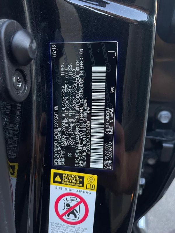 2013 LEXUS RX 450h