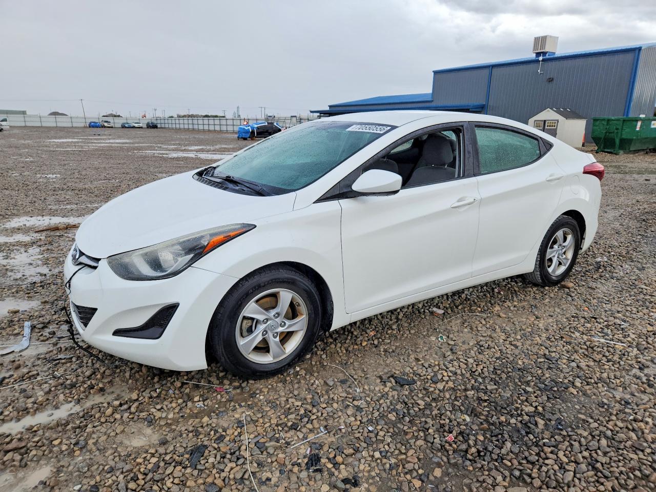 2014 HYUNDAI ELANTRA GLS(Middle) — Front 3/4