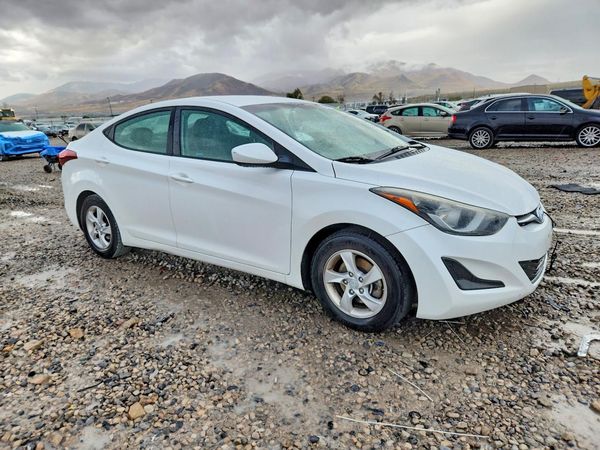 2014 HYUNDAI ELANTRA GLS(Middle) — Passenger 3/4
