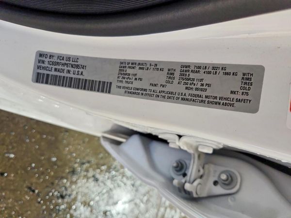 2026 RAM 1500 Limited — VINS