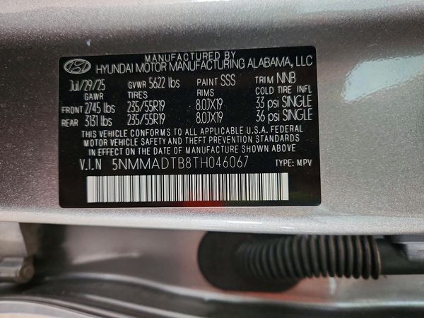 2026 GENESIS GV70 2.5T, 2.5T Select — VINS