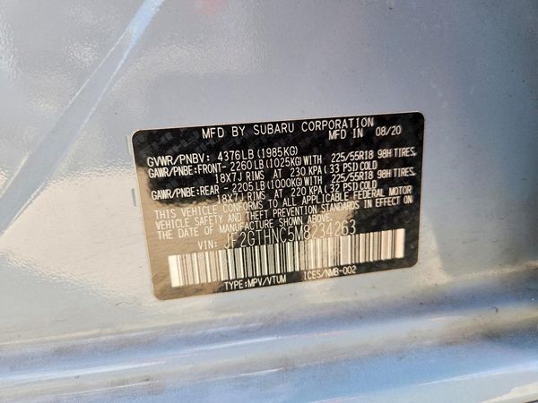 2021 SUBARU CROSSTREK Limited+NAVI+ES+BSD — VINS