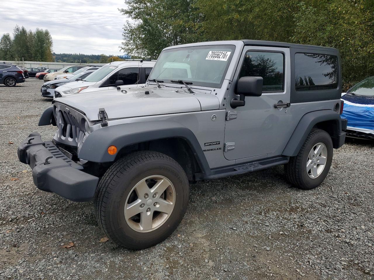 2015 JEEP WRANGLER Sport — Front 3/4