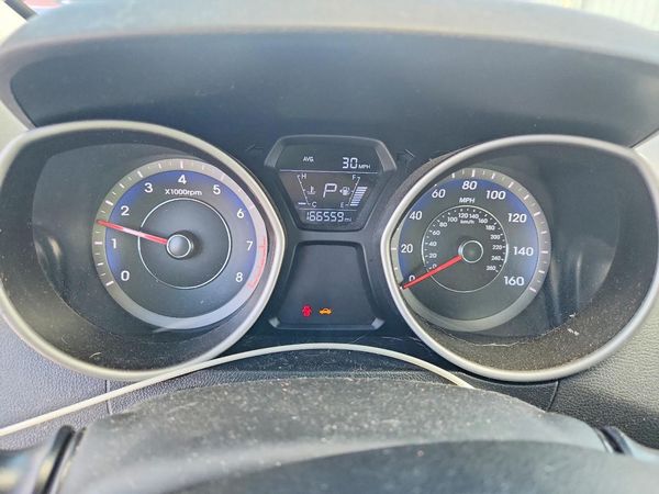 2014 HYUNDAI ELANTRA GLS(STD, Tech) — ODOM