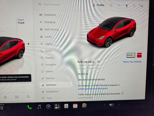 2025 TESLA MODEL Y — ODOM