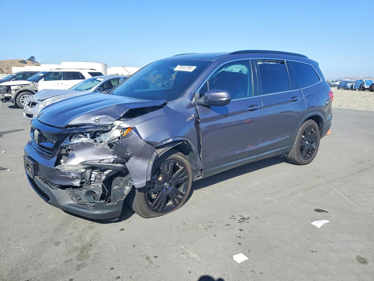 2021 HONDA PILOT SE — Front 3/4