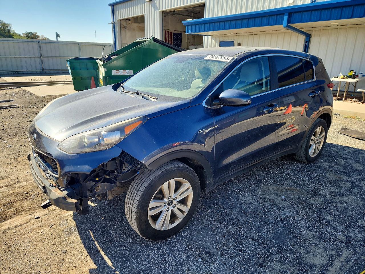 2017 KIA SPORTAGE LX — Front 3/4