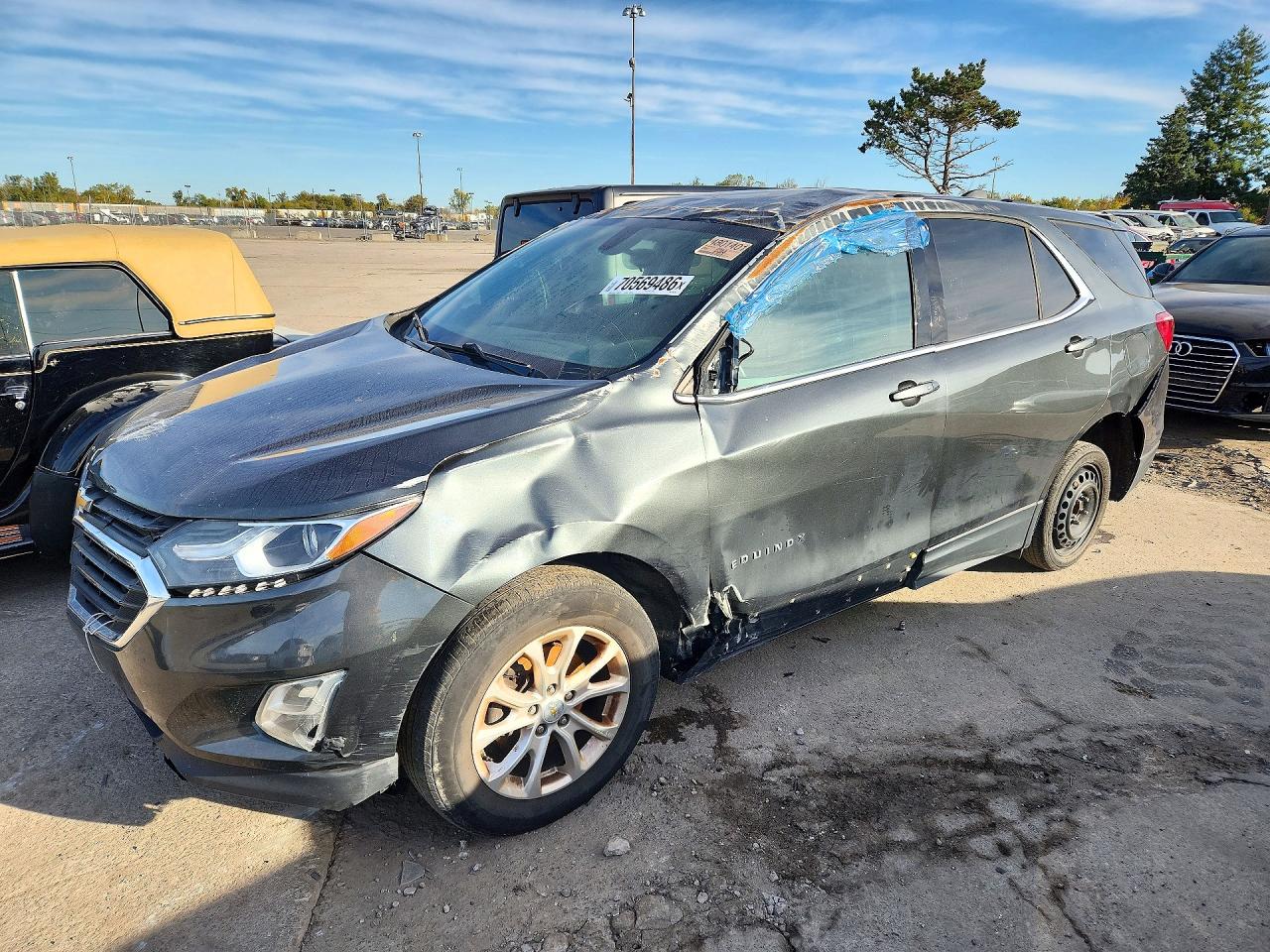 2019 CHEVROLET EQUINOX LT (1LT) — Front 3/4
