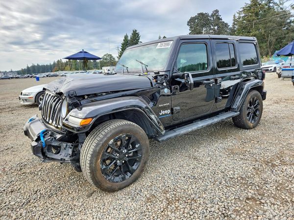 2023 JEEP WRANGLER Sahara 4XE — Front 3/4