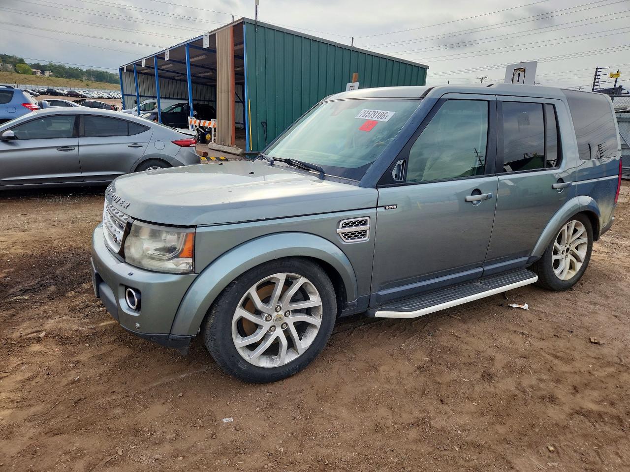 2015 LAND ROVER LR4 HSE LUX — Front 3/4