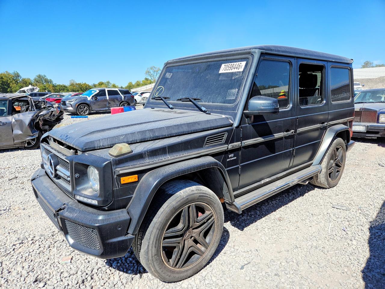 2017 MERCEDES-BENZ G-CLASS G63 AMG — Front 3/4