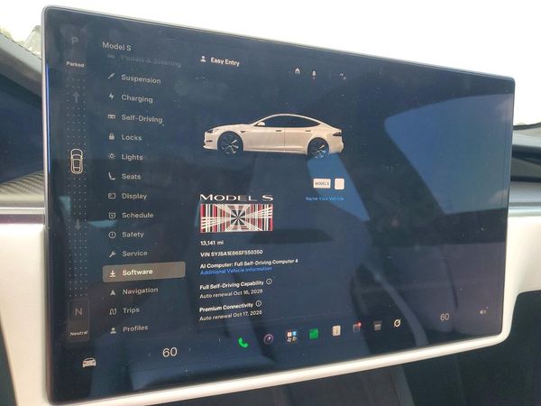 2025 TESLA MODEL S — ODOM