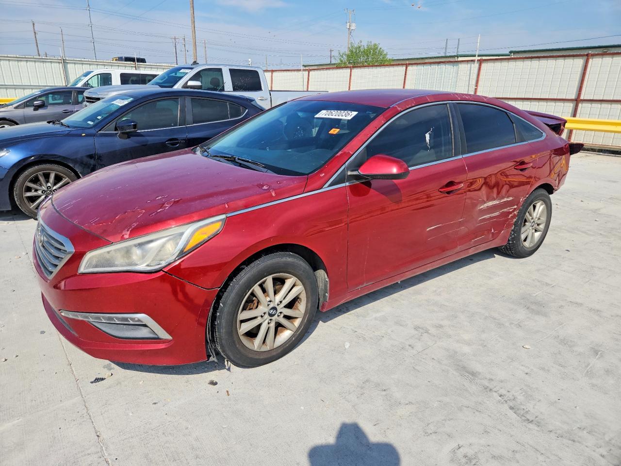 2015 HYUNDAI SONATA SE, ECO — Front 3/4