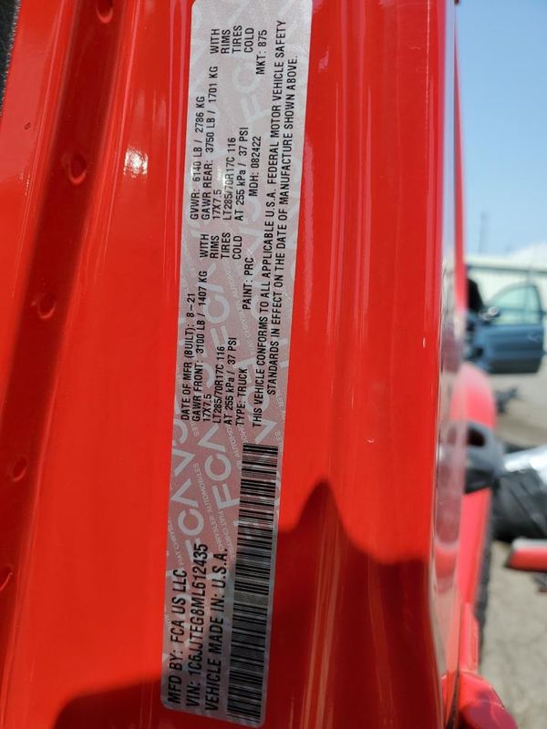 2021 JEEP GLADIATOR
