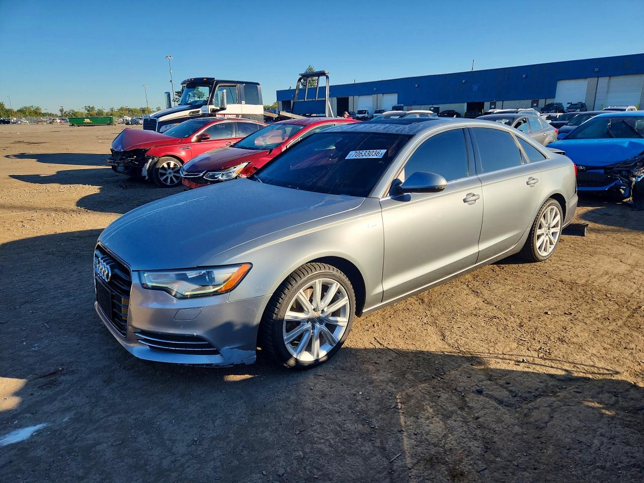 2013 AUDI A6 quattro Premium Plus — Front 3/4