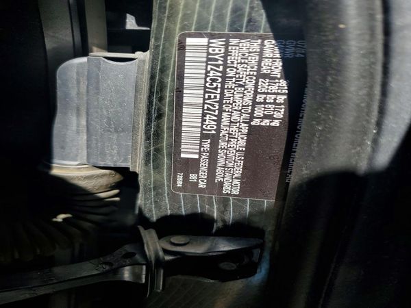 2014 BMW I SERIES Range Extender — VINS