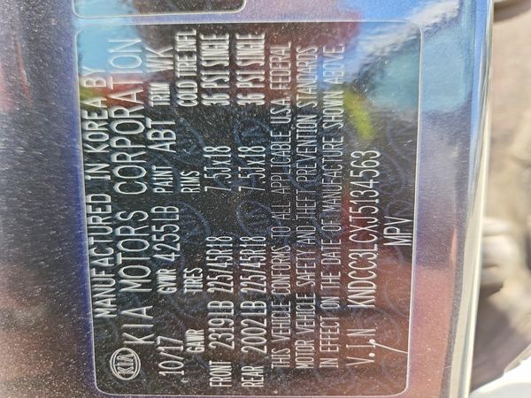 2018 KIA NIRO — VINS