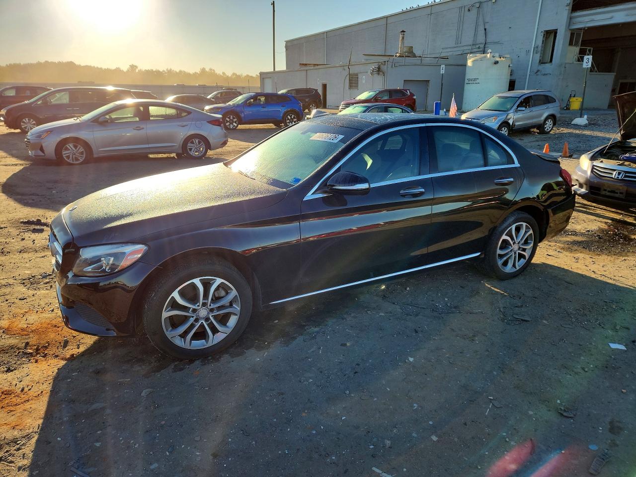 2015 MERCEDES-BENZ C 4-MATIC — Front 3/4