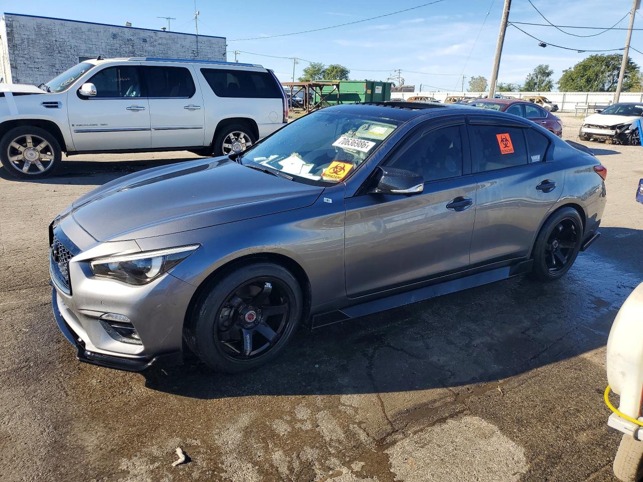 2021 INFINITI Q50 LUXE — Front 3/4