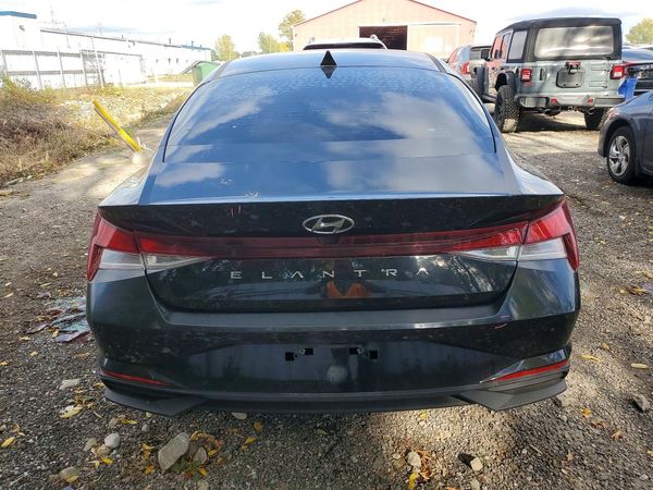 2021 HYUNDAI ELANTRA Blue — DIRR