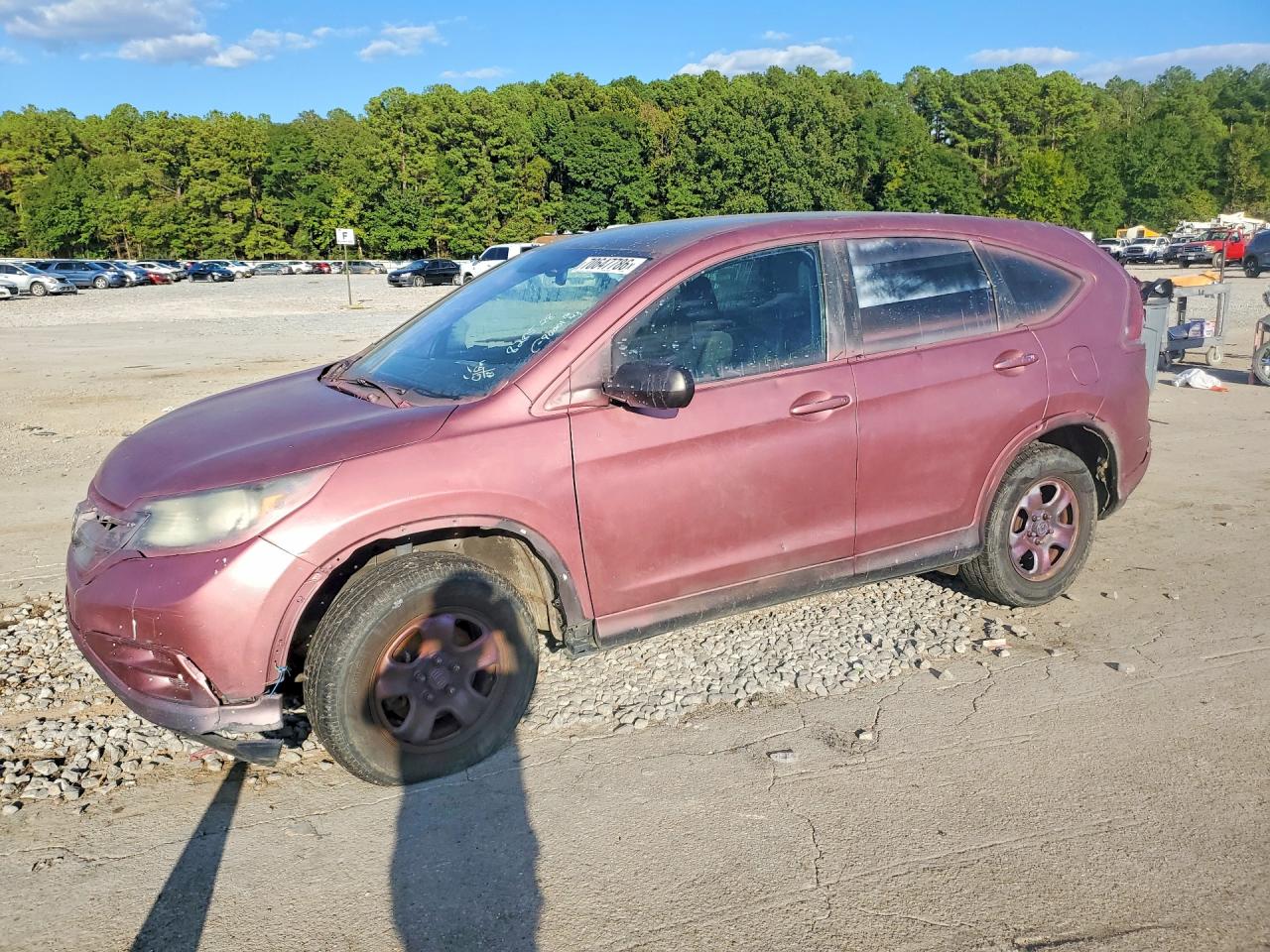 2013 HONDA CRV LX — Front 3/4