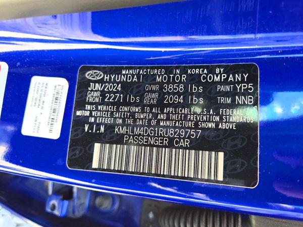 2024 HYUNDAI ELANTRA SEL — VINS
