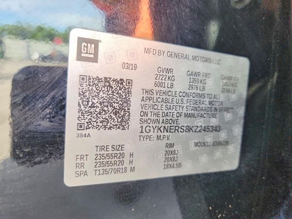 2019 CADILLAC XT5 Premium Luxury — VINS
