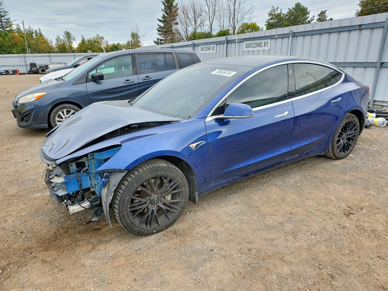 2020 TESLA MODEL 3 — Front 3/4
