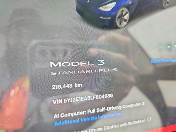 2020 TESLA MODEL 3 — ODOM