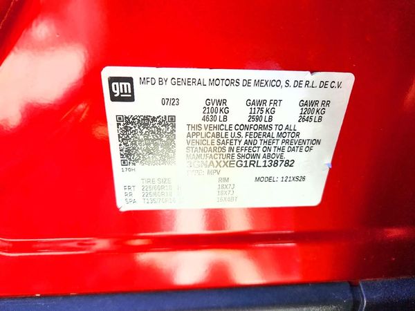 2024 CHEVROLET EQUINOX Premier (1LZ) — VINS