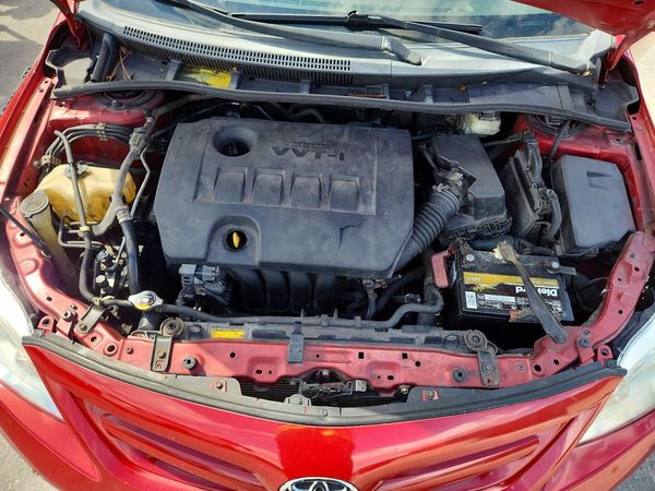 2012 TOYOTA COROLLA — Engine bay