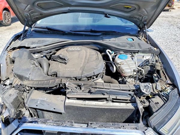 2018 AUDI A6 quattro Premium Plus — Engine bay