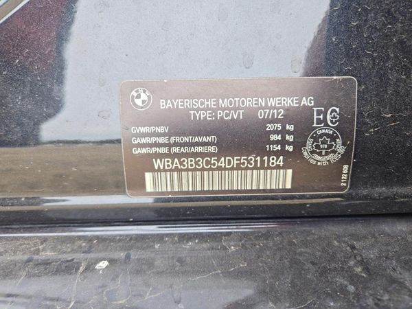 2013 BMW 328 xDrive — VINS